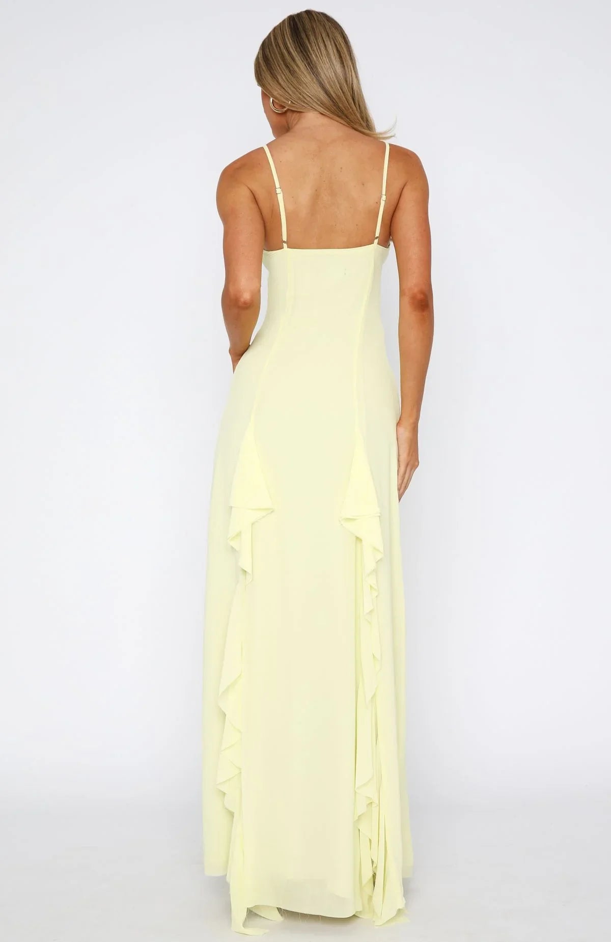 Summer Solstice Maxi Dress Lemon