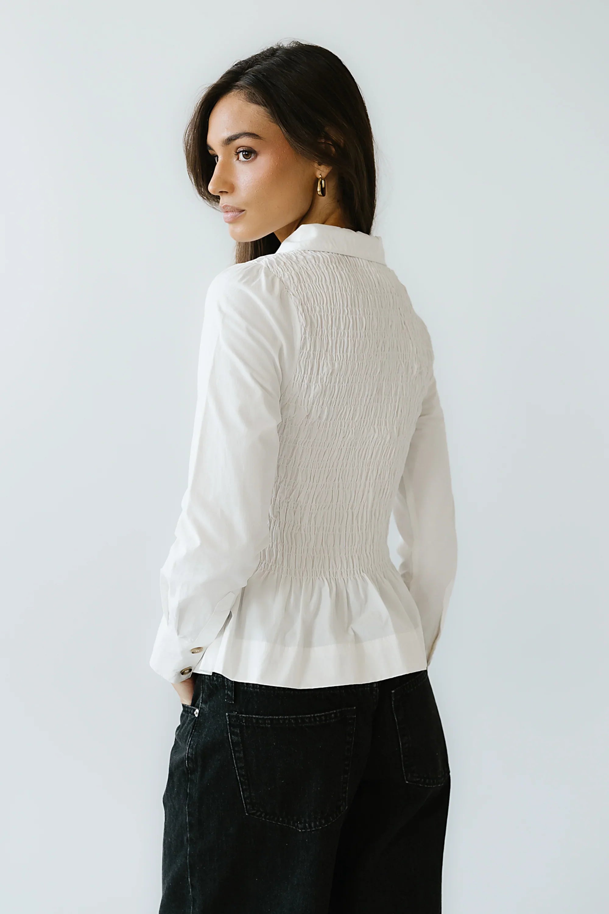 Pauly Smocked Blouse