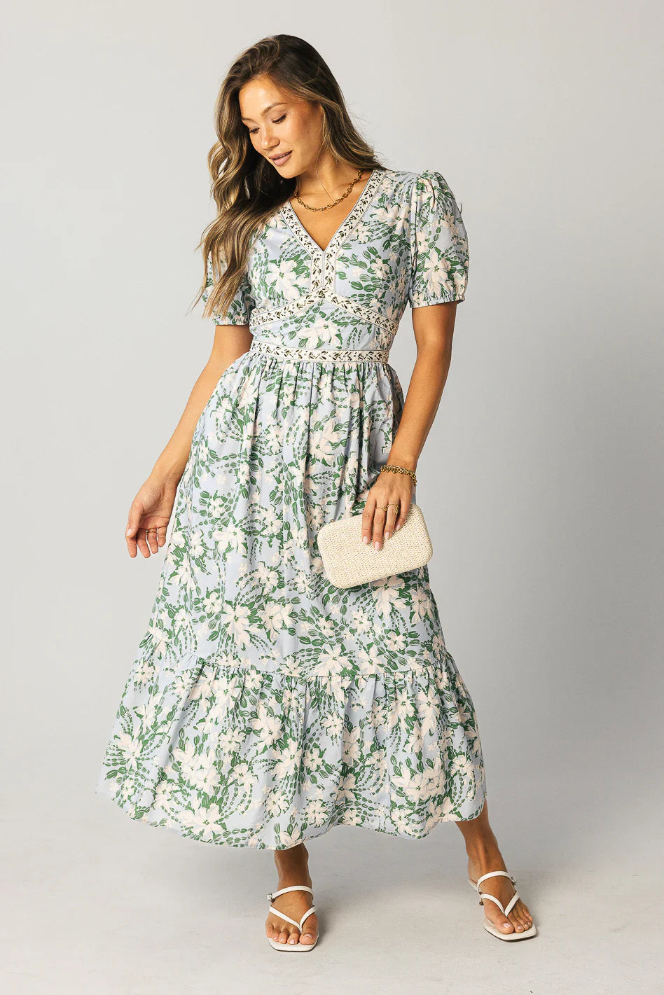 Teo Floral Maxi Dress