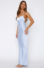 It's Not The Same Maxi Dress Baby Blue