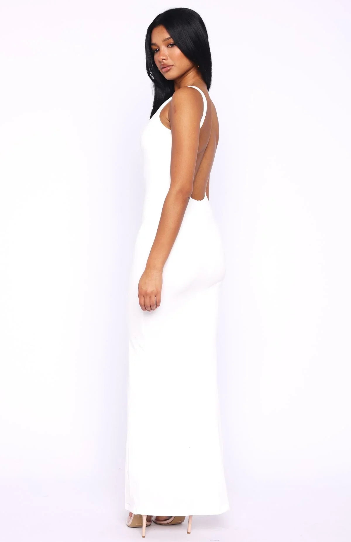 Country Club Maxi Dress White