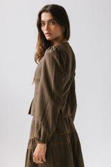 Keira Gingham Blouse