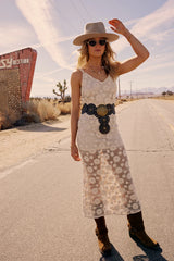 Ninna Floral Midi Dress