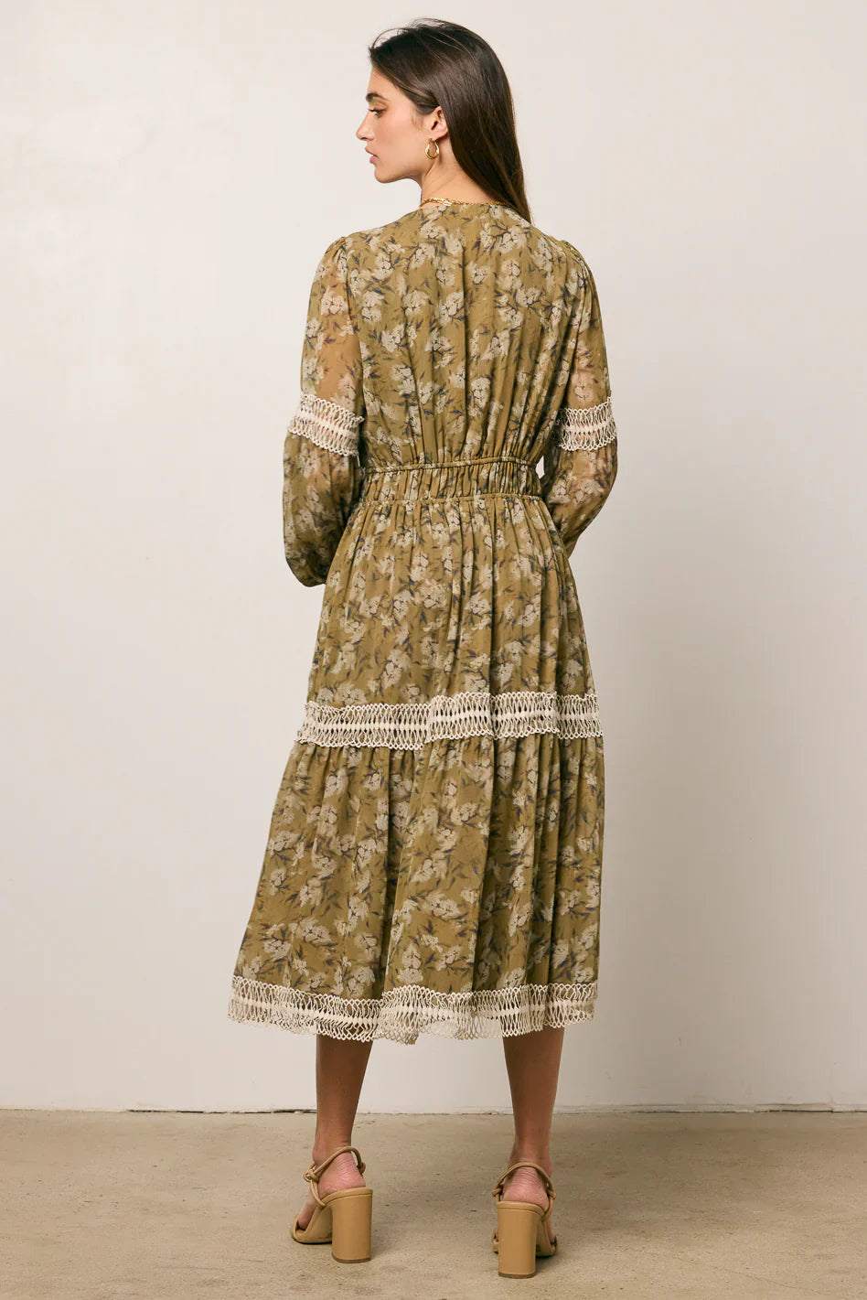 Suzan Floral Midi Dress